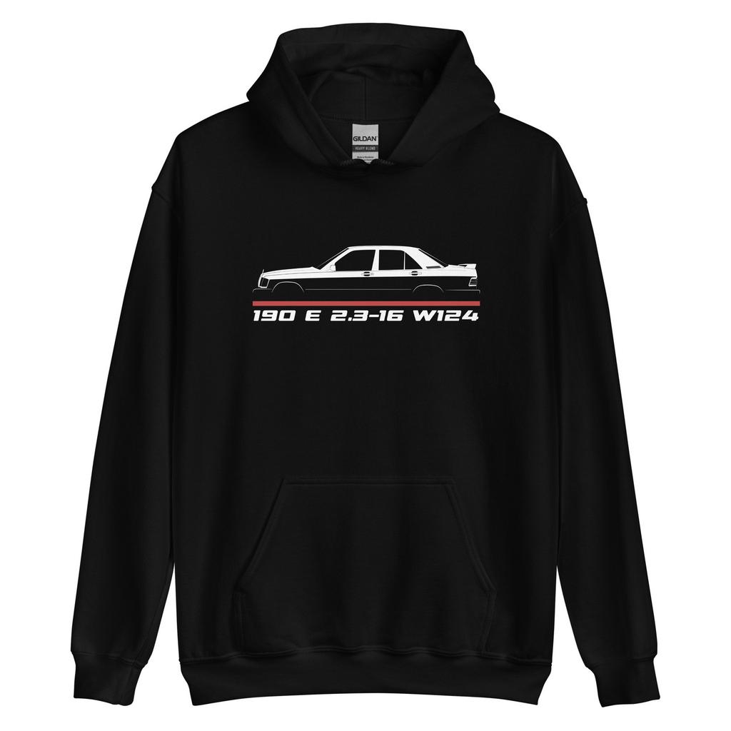 Premium Hoodie For 190 E 2.3-16 W124 1985-1987 Car Owners Birthday Gift