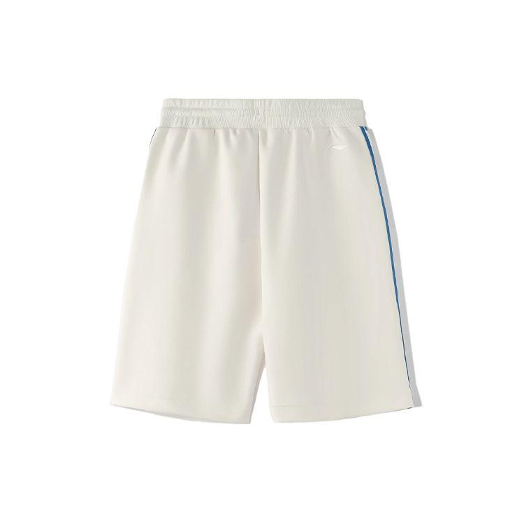 Li-Ning Disney Co-Branded Sports Fashion Series Mickey Print Loose Casual Shorts Men Bottoms White AKSR531-1