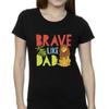 Disney Womens/Ladies The Lion King Brave Like Dad Cotton T-Shirt