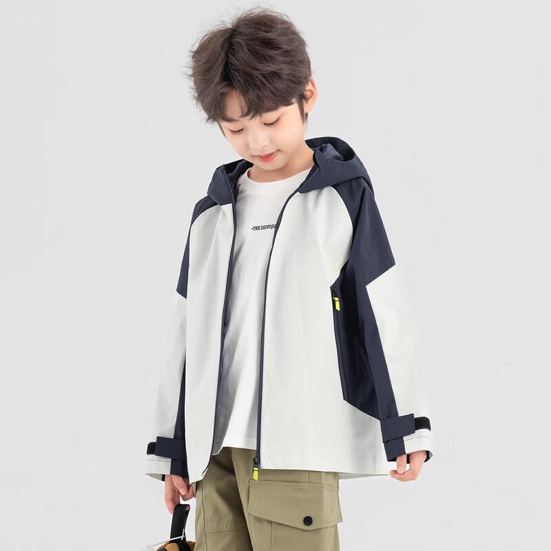 Boys' Windproof Wear-Resistant Outdoor Jacket