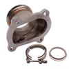 Stainless Steel CT26 Downpipe Turbocharger Flange 4 Bolt 3" V Band Conversion Adaptor for Toyota