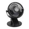 Clip On Stroller Fan USB Mini Personal Desk Fan Rotation Cooling Fan