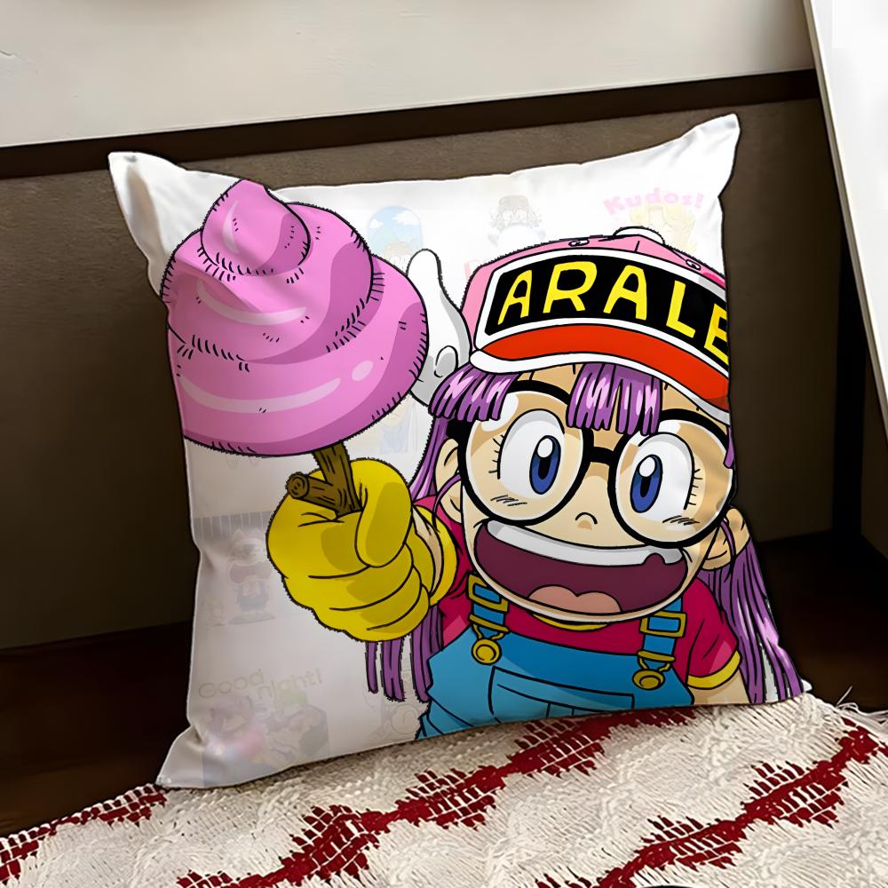 

Kawaii DDr Slump Cushion Cover Reversible Soft Durable Pillow Cover Home Car MultiScene Use for Daily Comfort 30X30cm
