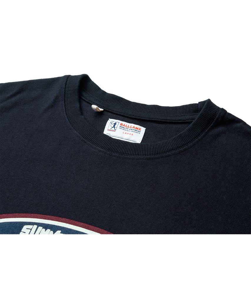 Deoleseukyu Ballgame Graphic Tee [Navy]
