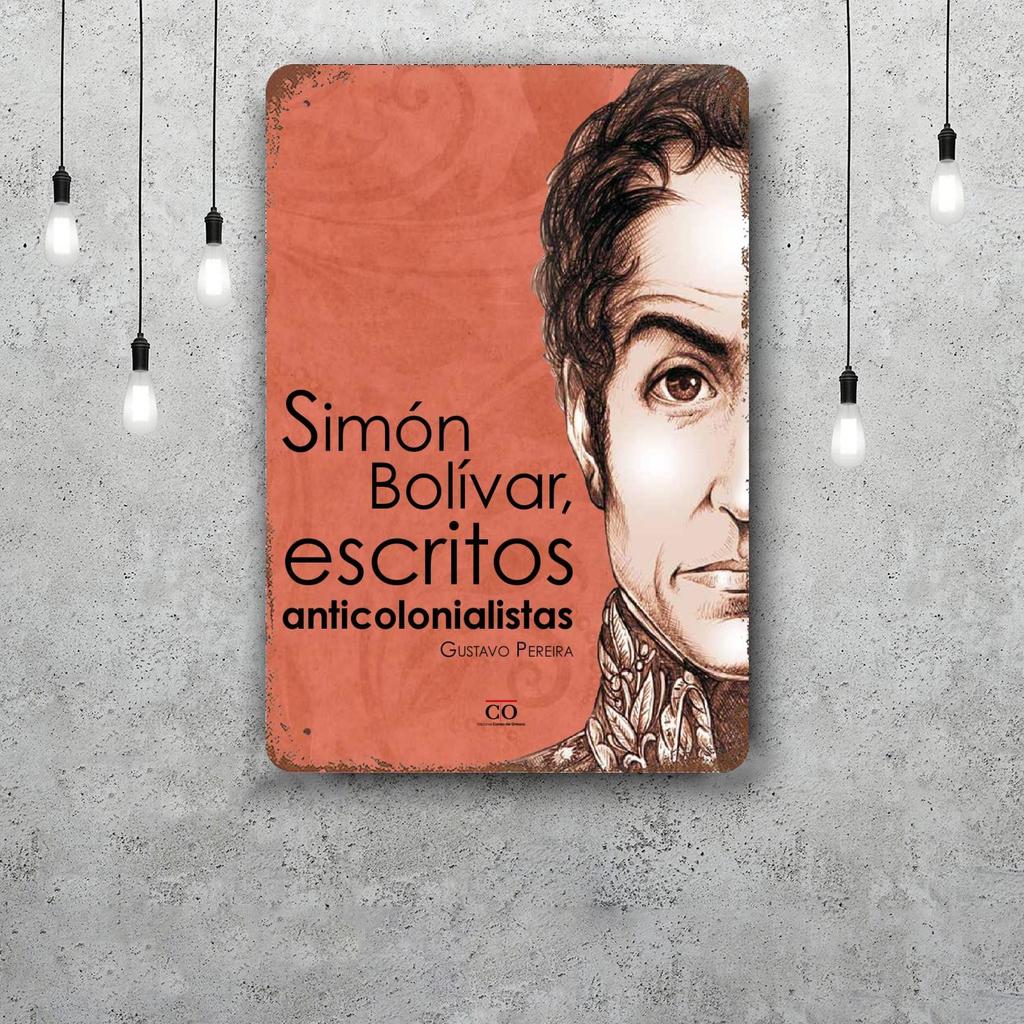 Simon Bolivar Metallschilder Wanddeko Vintage Blechschilder Captain Metallposter Dekor für Bar Kneipe Club Wanddekoration