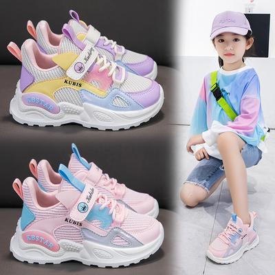 Nuove scarpe da ginnastica da ragazza, in rete, traspiranti, leggere, casual, da corsa