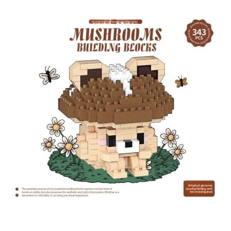 Pilz Bausteine Set Mit Abs Kunststoff Für Kinder Diy Kreatives Spiel Geschenk