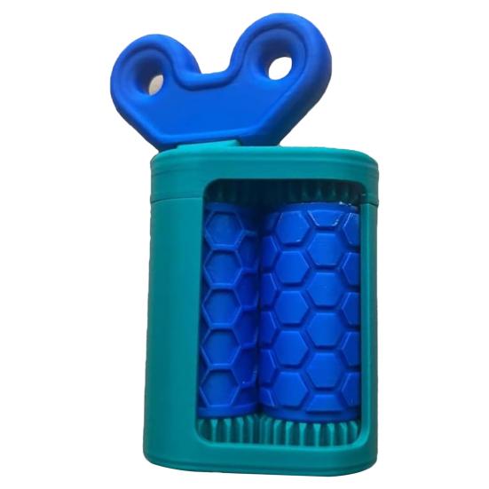 Business Card Embosser Portable Lightweight 3D Printed Embosser Tools DIY Cards Scrapbooking Crafts Mini Dual Rollers Embosser Stamp