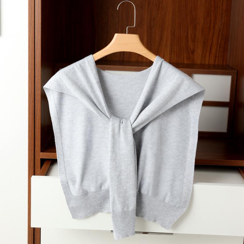 Sciarletta lavorata a maglia estiva da donna: Sciarpa Sottile e Versatile & Scaldacollo per il Post-Parto, Ambienti Condizionati, Coprispalle e Collo