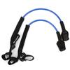 2Pcs Surf Leash 22‑28in   Straight Surfboard Leash Tensile Resistance Surf Board Leg Rope
