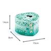 DJECO Jeco Budding Dancer Jewelry Box Music Box Accessory Case Heart Cute Montessori Age 4 5 6 7 8 9 10 11 Girls Women Kindergarten Entrance Gift