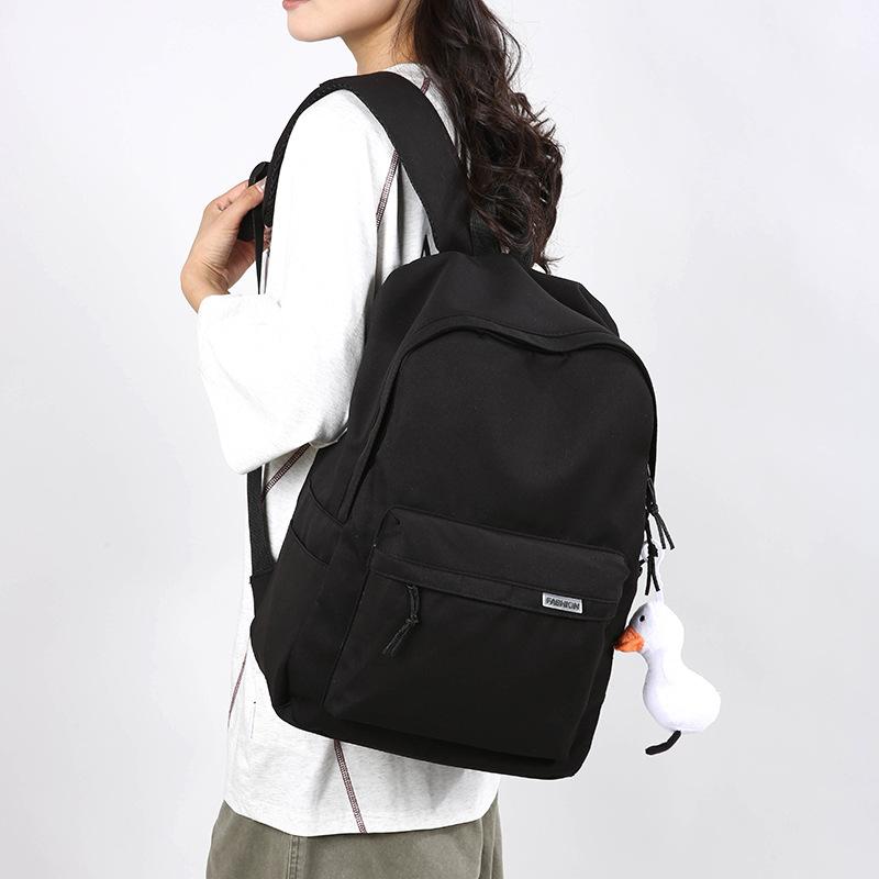 Schoolbag New Backpack Men's Simple Large Capacity Women's Leisure Travel Elementary School Junior High School High School Student School Bag