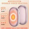 2 IN 1 Electric Hand Warmer USB Rechargeable 3 Gear Heating Handwarmer 3000mA  Alloy Mini Portable Power Bank for Winter Camping