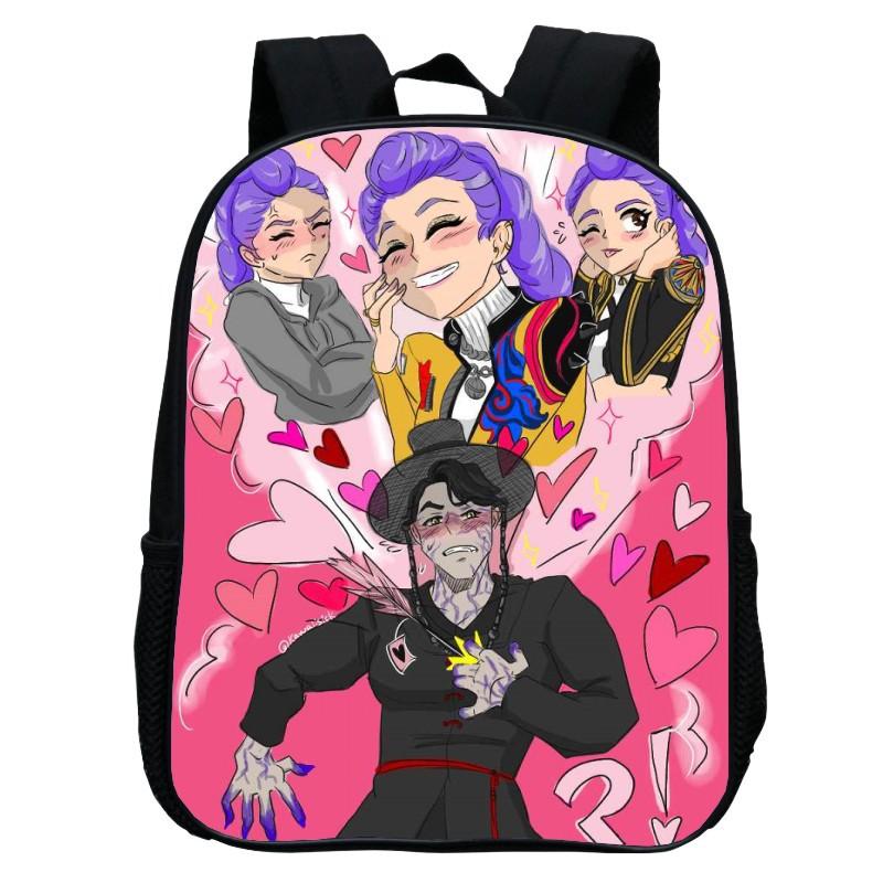 Printed Witch Hunters Huntrix Kpop Kindergarten Bag, Cartoon 12-inch Backpack Lightweight