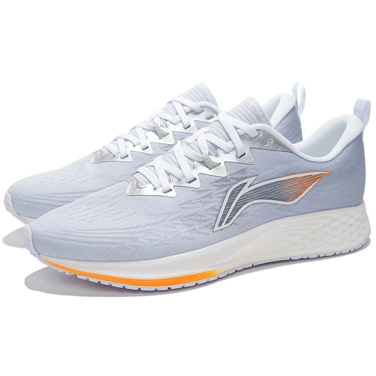 Li Ning Red Hare 4 Cushioning Slip Resistant Abrasion Resistant Low Top Running Shoes Men's Blue ARMS005-1