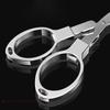Stainless Steel Fishing Scissor Foldable Fish Scissors Plier Cut Pe Braid Line Lure Carp Fishing Tools Accessories