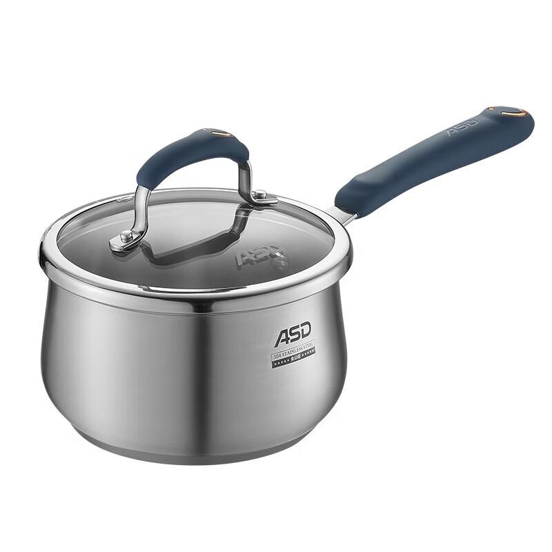 ASD Delight Series 304 Stainless Steel 16cm Pot