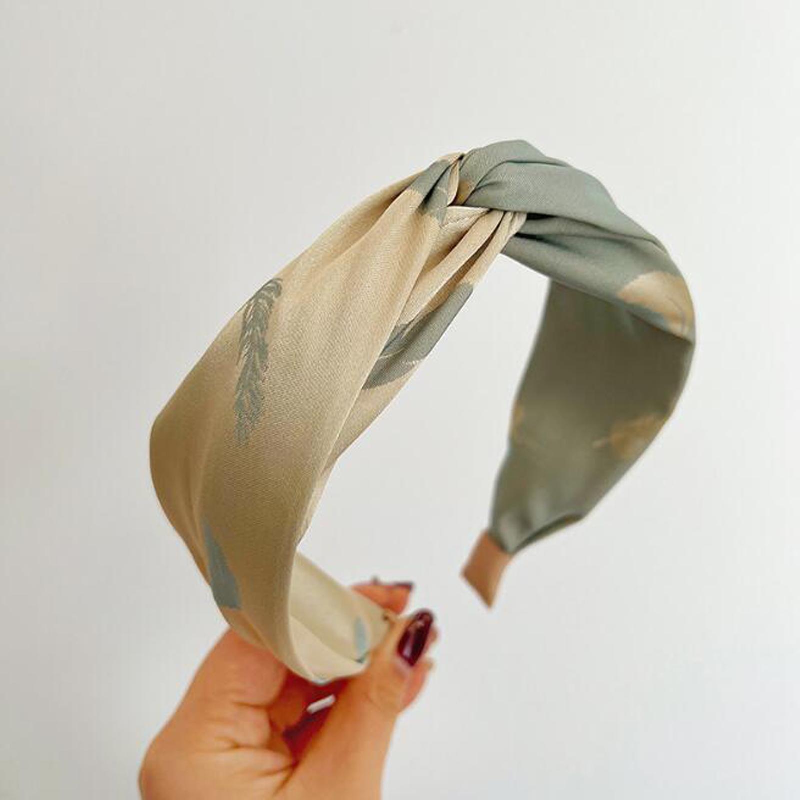 PROLY Новые Модные Аксессуары для Волос для Женщин Широкий Бок Цветочный Головной Убор Свежий Светлый Цвет Тюрбан Летние Девушки