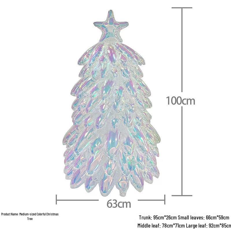 Large Standing Gingerbread Man & Snowman Christmas Tree Party Decoration Balloons