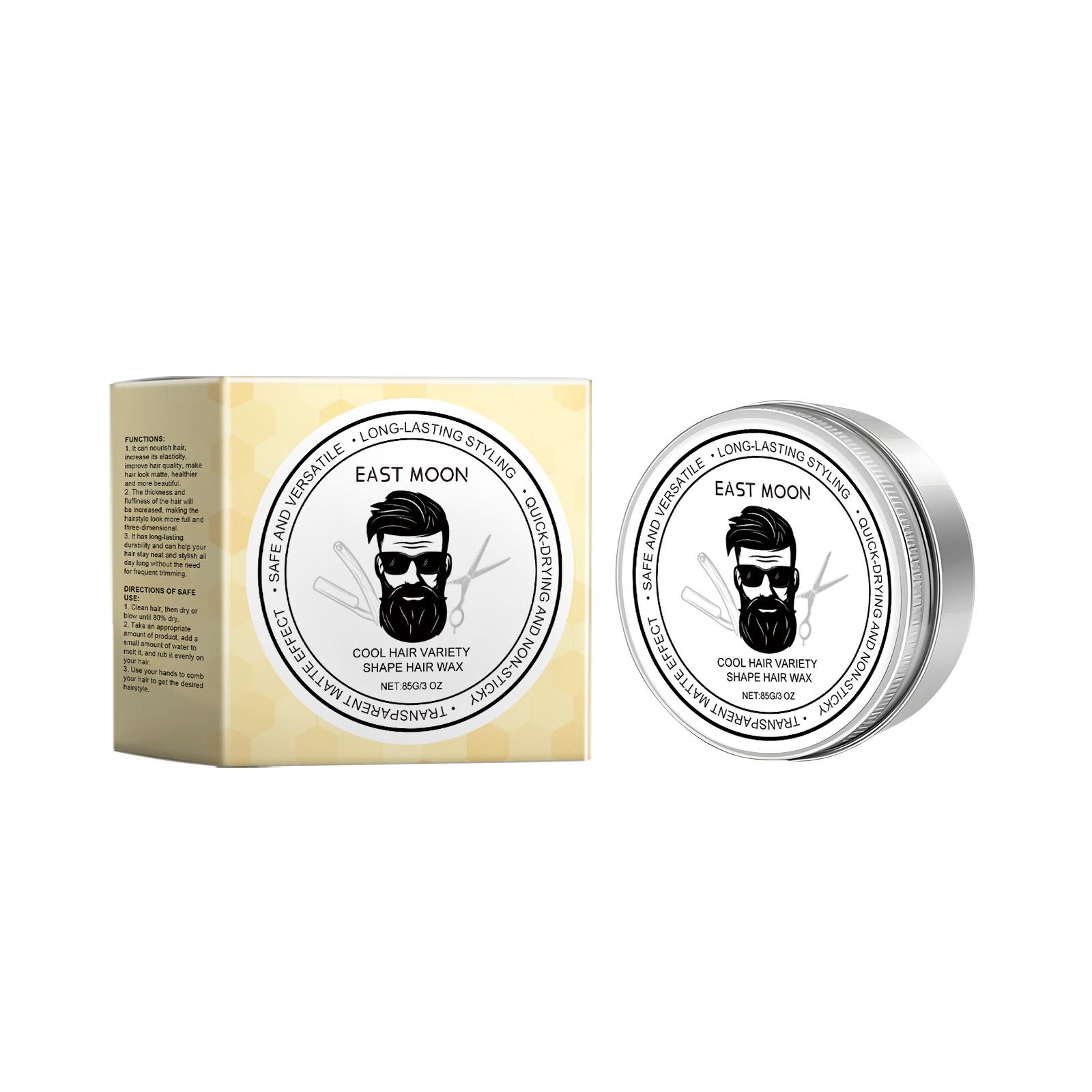 East Moon Styling Matte Hair Wax, No-Rinse Volumizing Hairstyle Refreshing Hair Wax