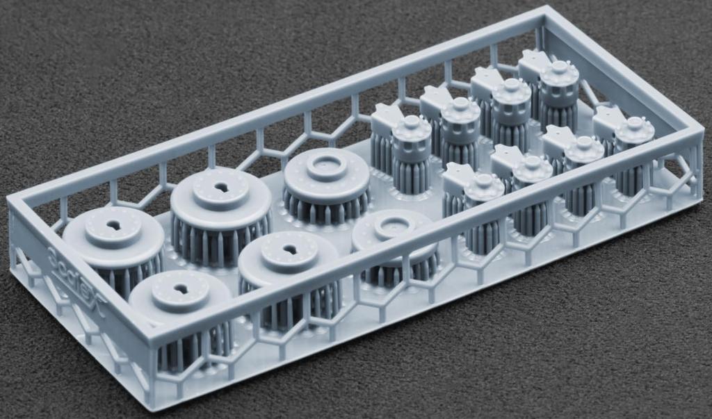 Armored Personnel Carrier Wheel Set Plastic Model Parts SCXWM35036 Scale-X 1/35 BTR-152 (7 pieces) (for Trumpeter) (Military)