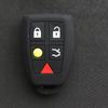 Custodia protettiva in silicone per chiave auto per volvo s40 telecomando chiave a 5 pulsanti