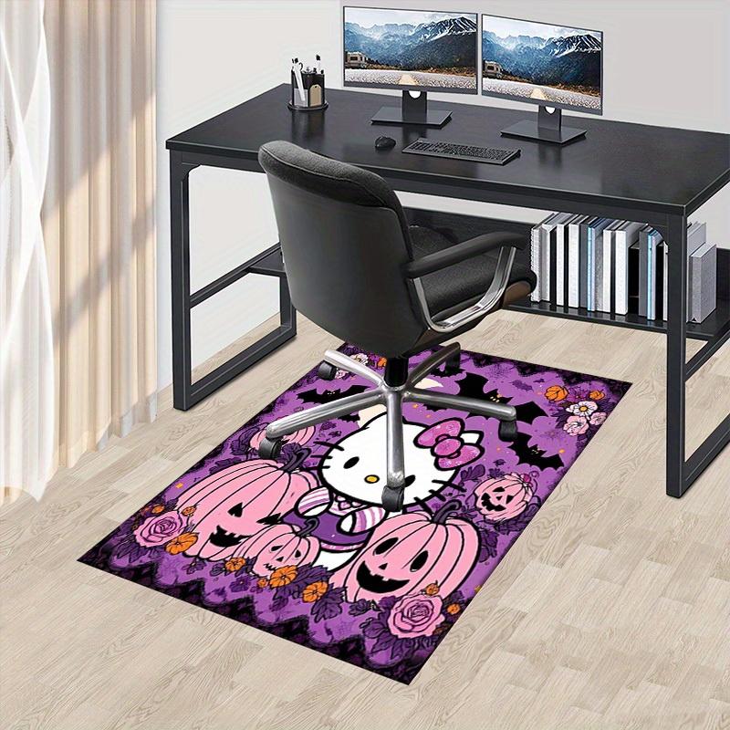 1pc Soft Printed Area Rug, Office Carpet, Under Chair Protector Blanket for Bathroom, Living Room, Bedroom, Laundry Room - Mac 75x90cm