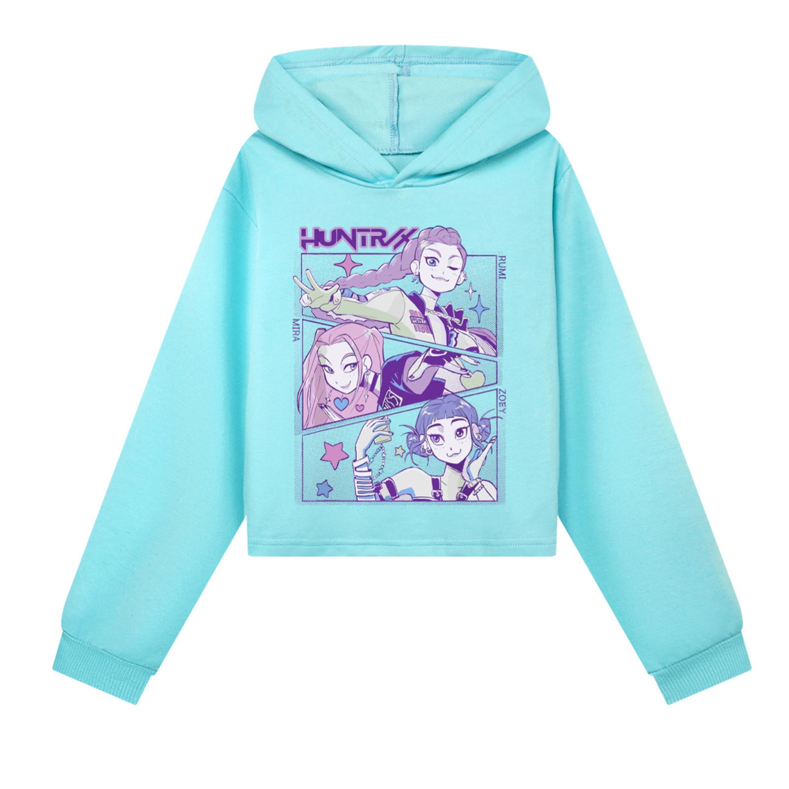 

Дитячий пуловер вільного крою з довгим рукавом, з капюшоном на шнурку та принтом літер 150