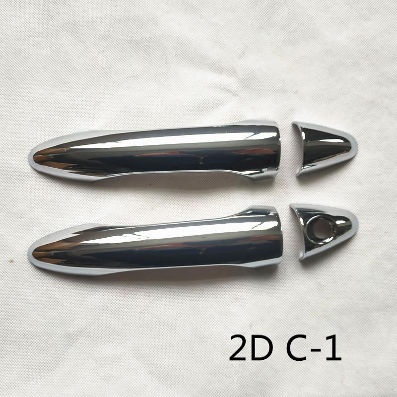 For Kia Cerato Forte K3 YD Koup 2013 2014 2015 2016 2017 Accessories Door Handle Cover Trim Plastic Chrome