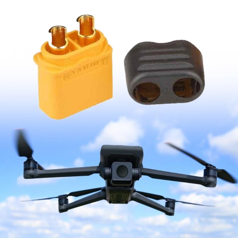 High Conductivity XT60H Plugs Male Female Connectors Set For Model Enthusiasts Simple Welding Process XT60H Connectors
