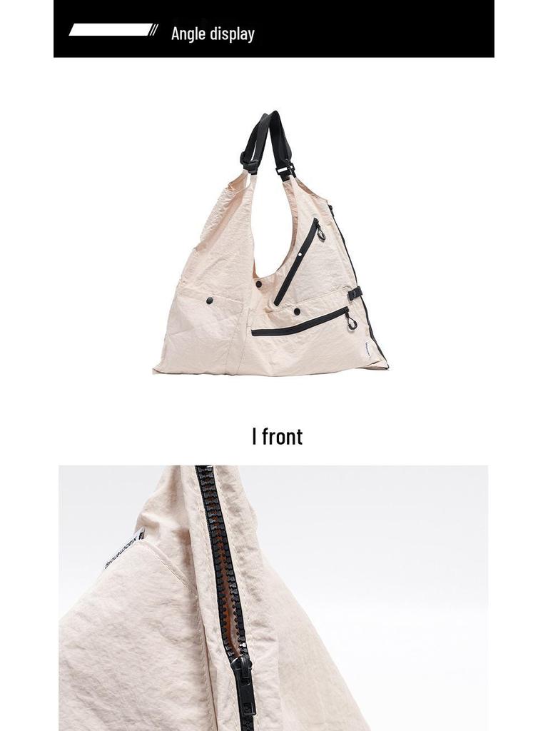 Mountain Series Verwandlungs-Weste-Tasche: Hongkong-Trend, Workwear-Stil, Mehrere Taschen, Umhängetasche mit großem Fassungsvermögen