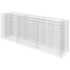 vidaXL Gabionen-Hochbeet Verzinkter Stahl 270×50×100 cm