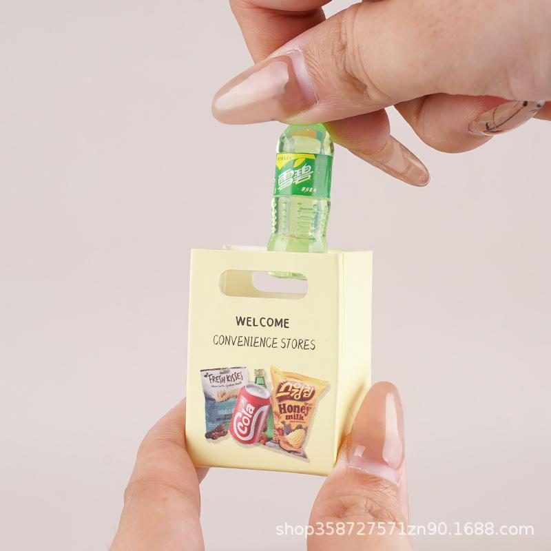 Mini Shopping Bag Doll House Small Accessories Bo11 Children'S Play House Toy Snack Bag