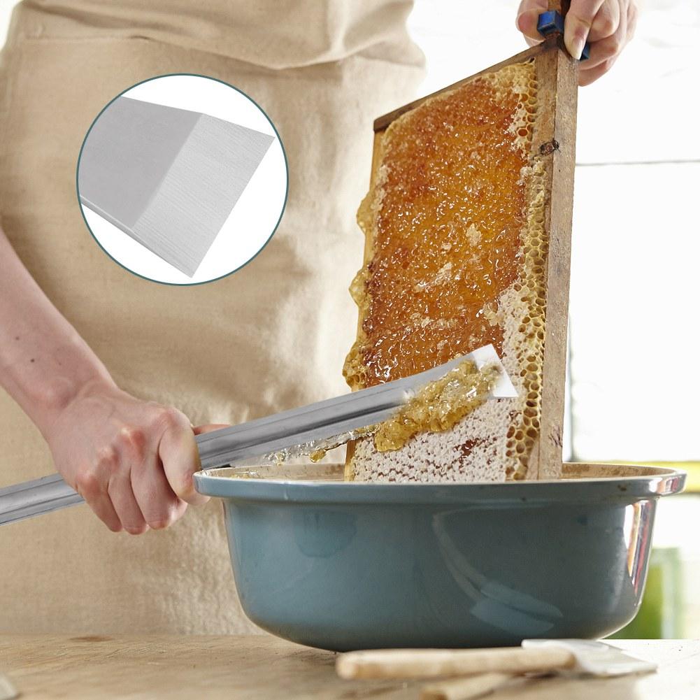 390mm Extra Long Flat HiveTool for Scraping Cleaning Beehive Beekeeping Equipment