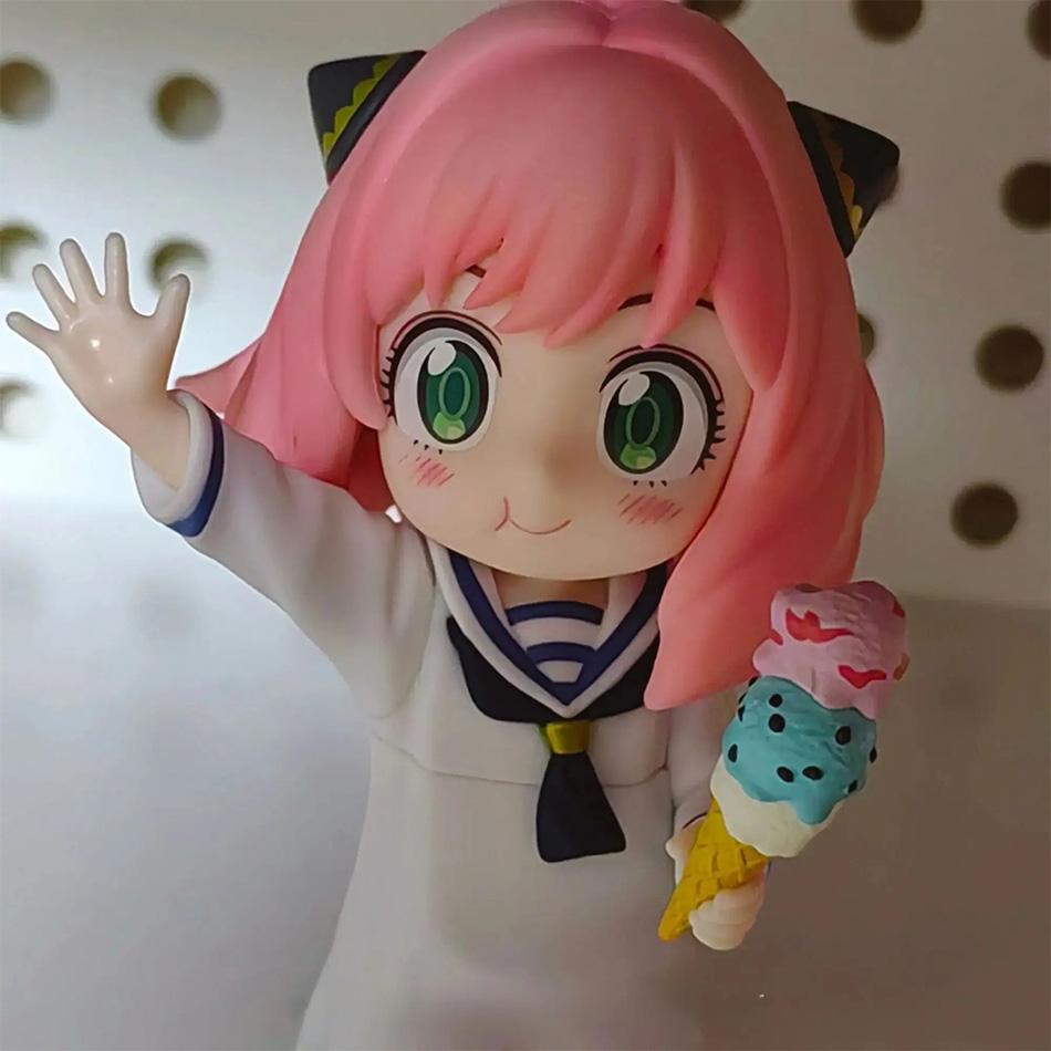 Anime Spy Family Figure Anya Forger Figures Cute PVC Statue Collection Model Desk Decoration Toy Gifts