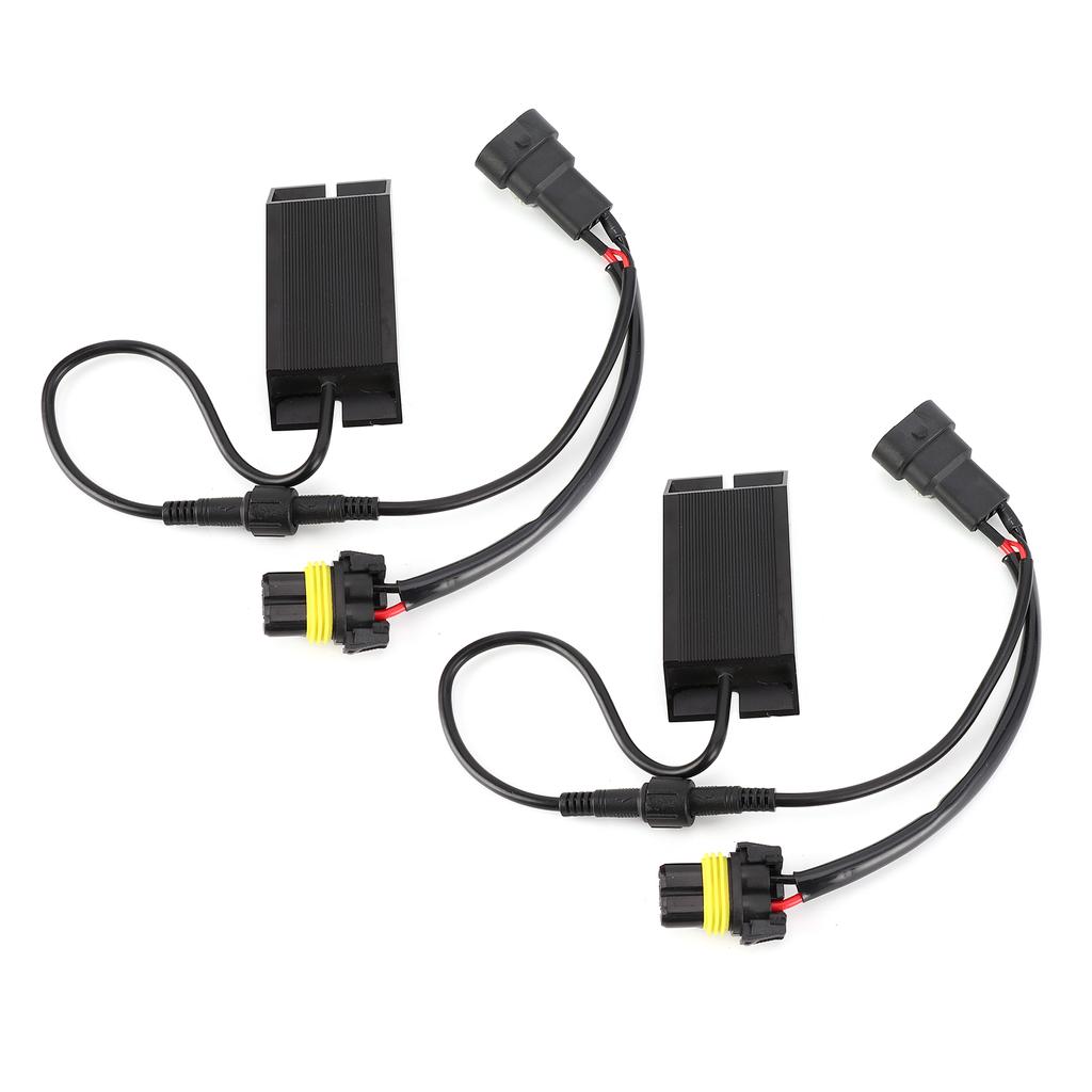 Paar Auto-Licht-Splitter-Widerstands-Decoder 9006-Sockel Hohe Leistung mit geringer Betriebswärme DC 12V