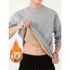 Tight Fitting Warm Clothing with Plush Insulation, Long Sleeves for Casual Sports, Autumn and Winter Tops for Outdoor Wear