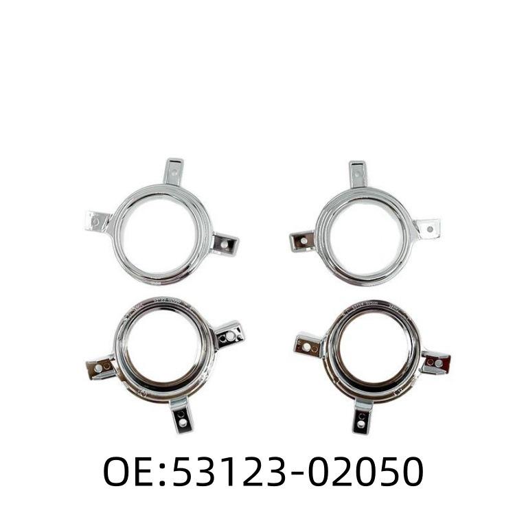 Levin 19-21 Chrome Fog Light Decorative Frame & Cover Set (53123-02050) 53123-02050