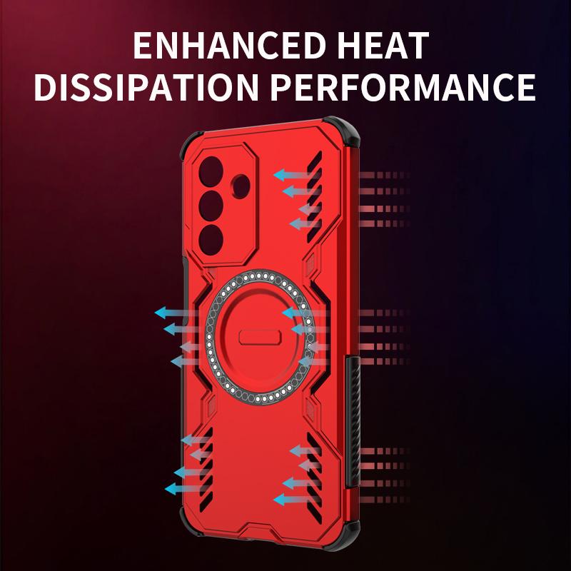 Magnetic Heat Dissipation For Samsung Galaxy A26 5G Case Samsung Galaxy A26 5G Cover Funda Magsafe Wireless Charge Phone Cover