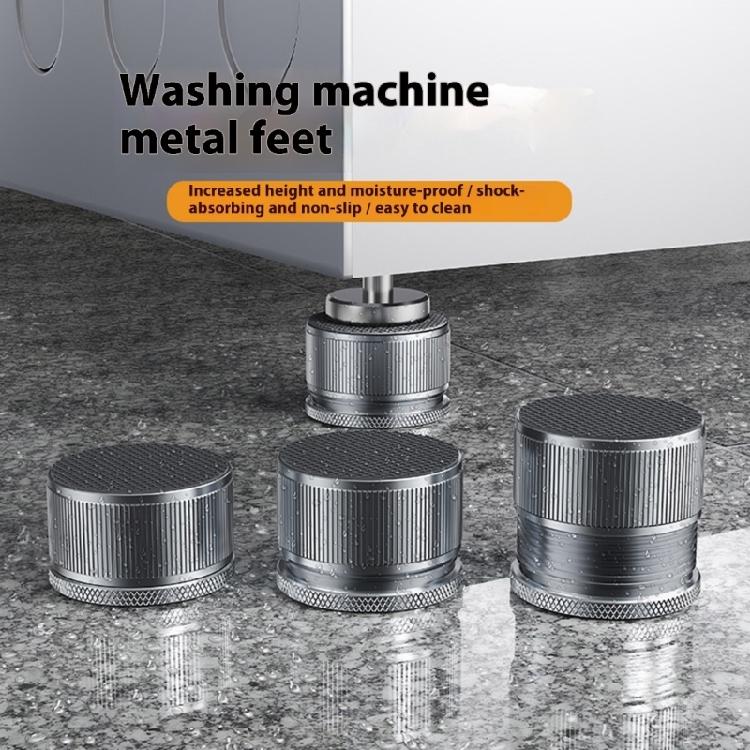 4Pcs Washer Leveling Pad Sofa Table Heightening Pad Floor Protectors Nonslip Furniture Pad Washing Machine Feet