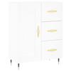 VidaXL Buffet blanc 69,5x34x90 cm bois d'ingénierie 830236