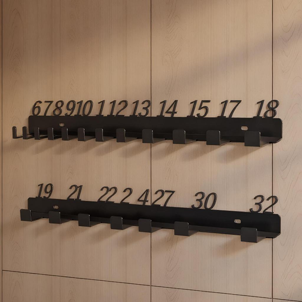 Wrench Organizer Wrench Wall Holder Wall Mount Storage Hook For Garage Shed Work Van Garden Shop Mechanic Yard Workshop