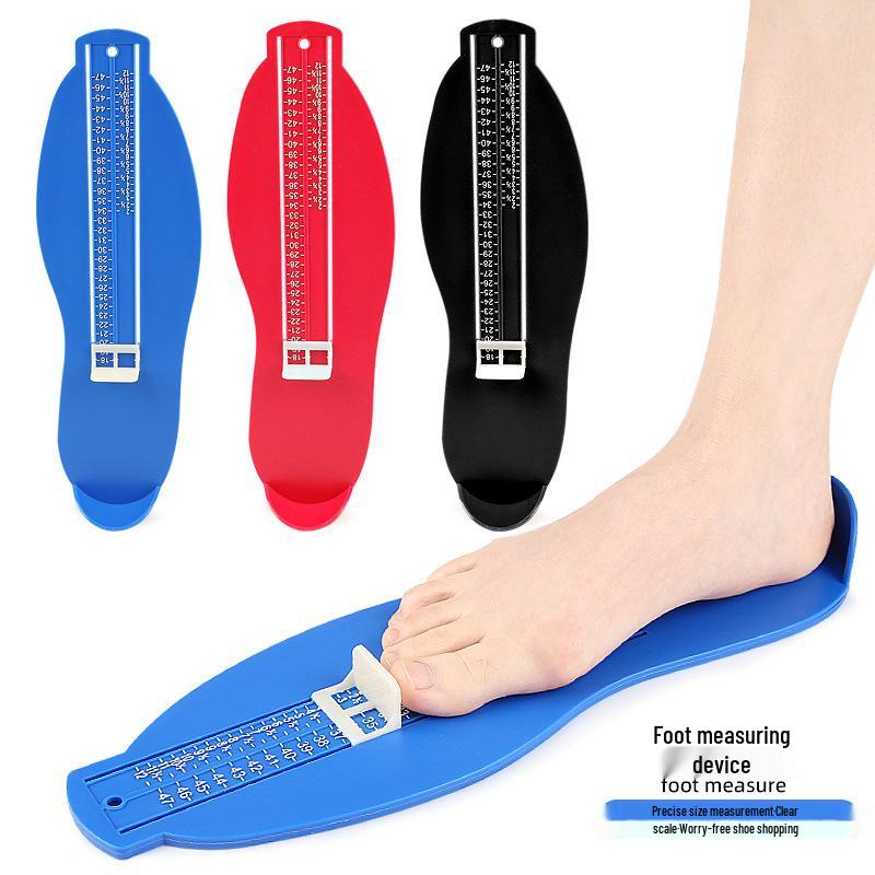 Universal Adult & Child Foot Measuring Device - UK & EU Sizes Household Ruler