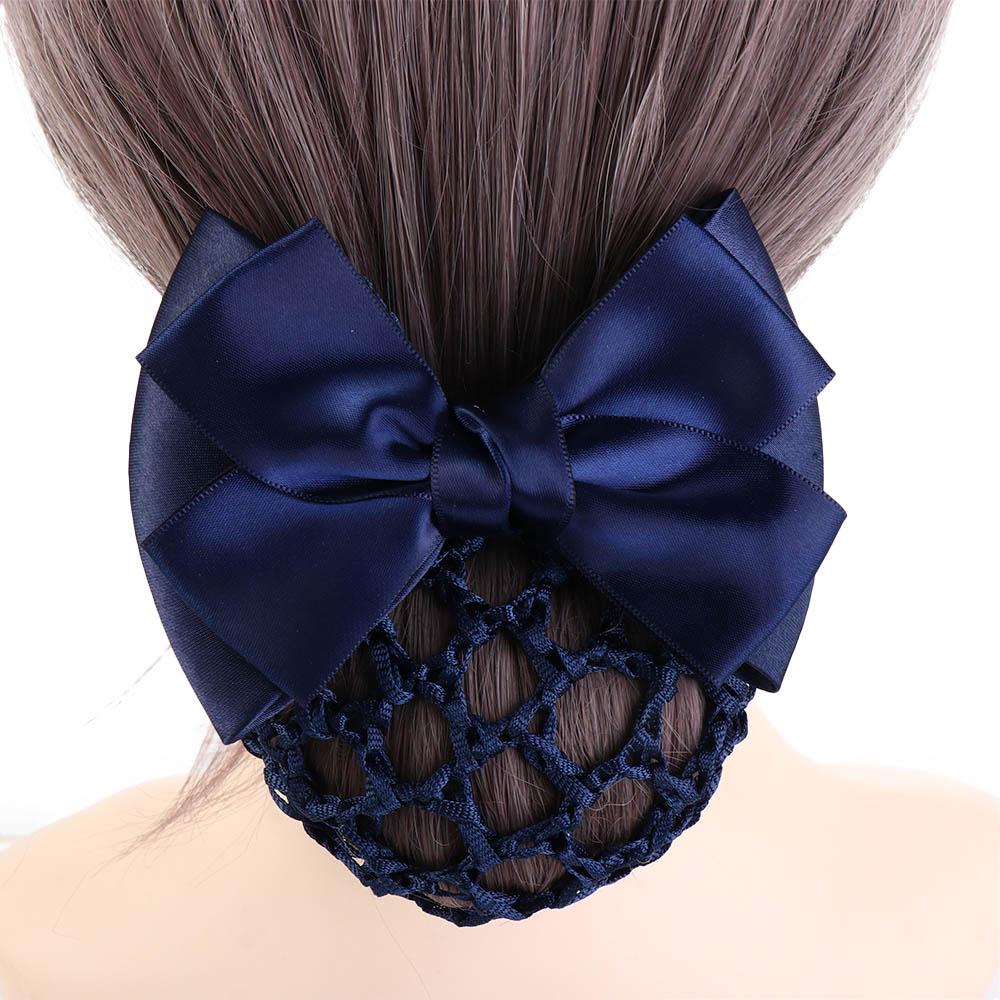 Hair Accessories Hair Clip Bowknot Women Barrette Net Bun Crochet Net Bun Snood Net Bun Hair Cover