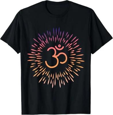Om Symbol Aum Meditation Chakra Mindfulness Namaste T-Shirt S-3XL