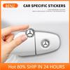 BUY1 Hot 2025 GLC W211 10Pcs 15mm Car Lock Keyhole Stickers Decoration Protection For Mercedes Benz B/C/E/S Class A Class C200L GLC G