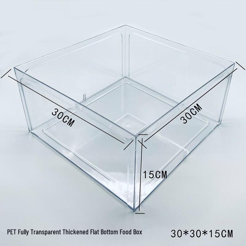 Clear PET Plastic Food Display Box