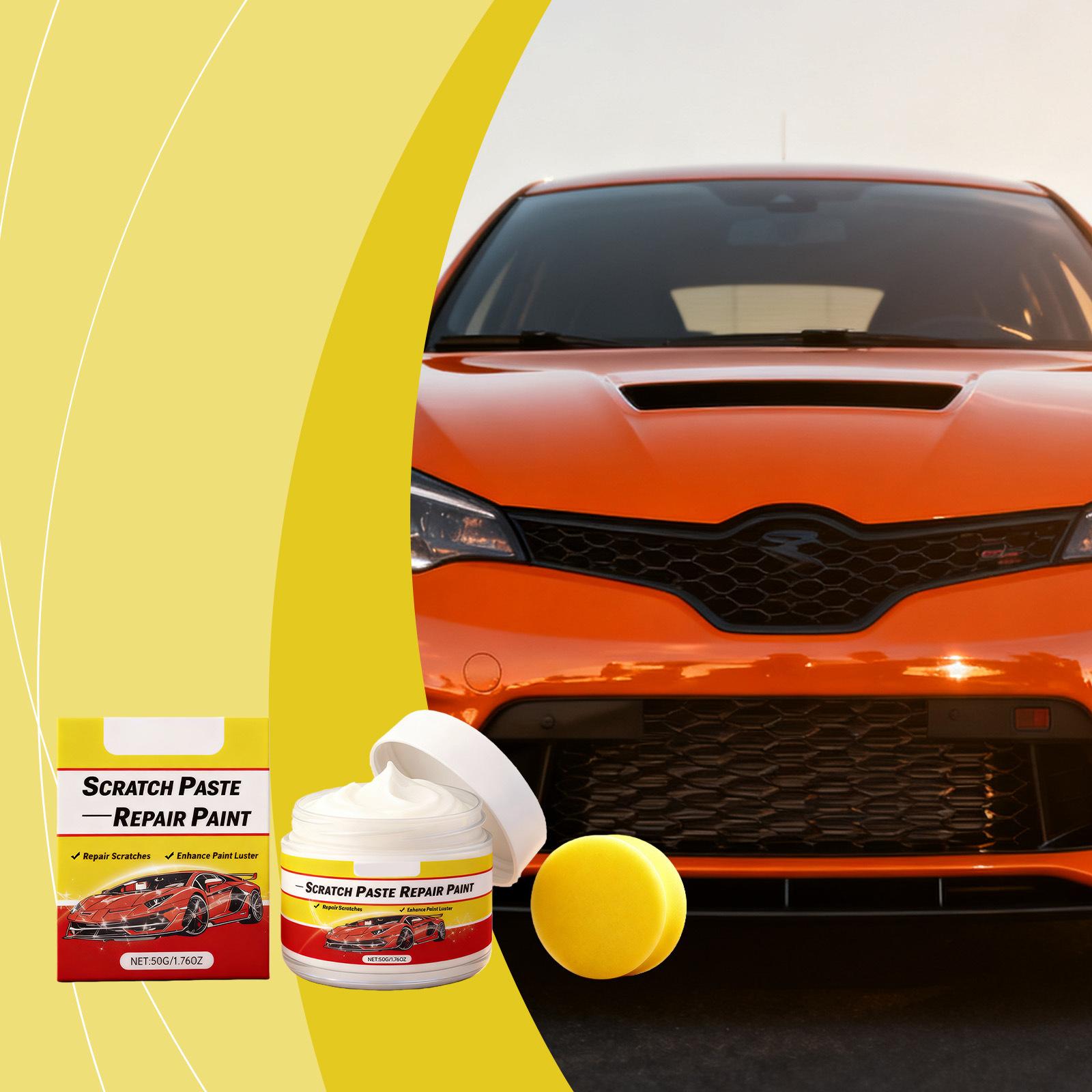 Car scratch care kit, daily maintenance and cleaning kit for car paint scratches and polishing. One Size