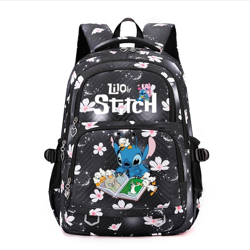 Cute Cartoon Print Large Capacity Primary And Secondary School Schoolbag Trendy Backpack Lightweight Fashion Backpack