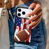 American Football Rugby Ball Phone Case For iPhone 17 Air 14 15 13 12 Max Cover For Apple 14 15 16 16e 11 Pro Max Plus Coque